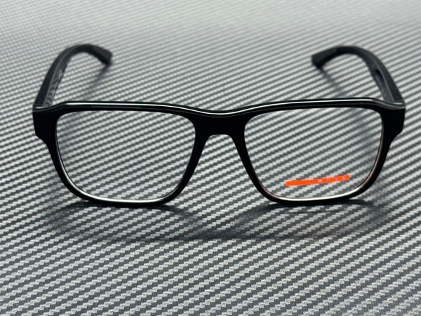 PRADA LINEA ROSSA PS 05RV 1AB1O1 Black Men's 54 mm Eyeglasses