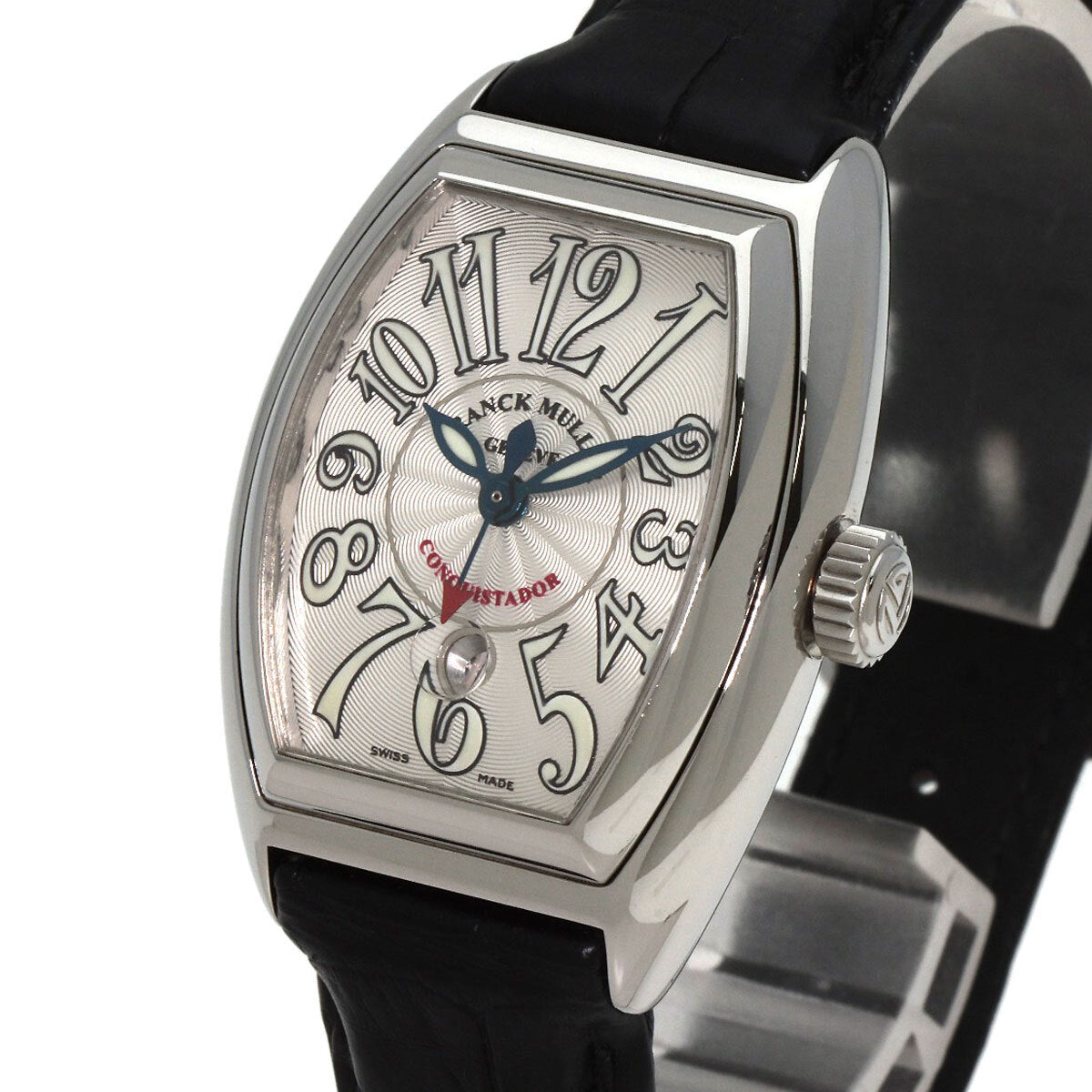 Franck Muller Conquistador Watches 8002Lsc Stainless Steel/Leather Ladies