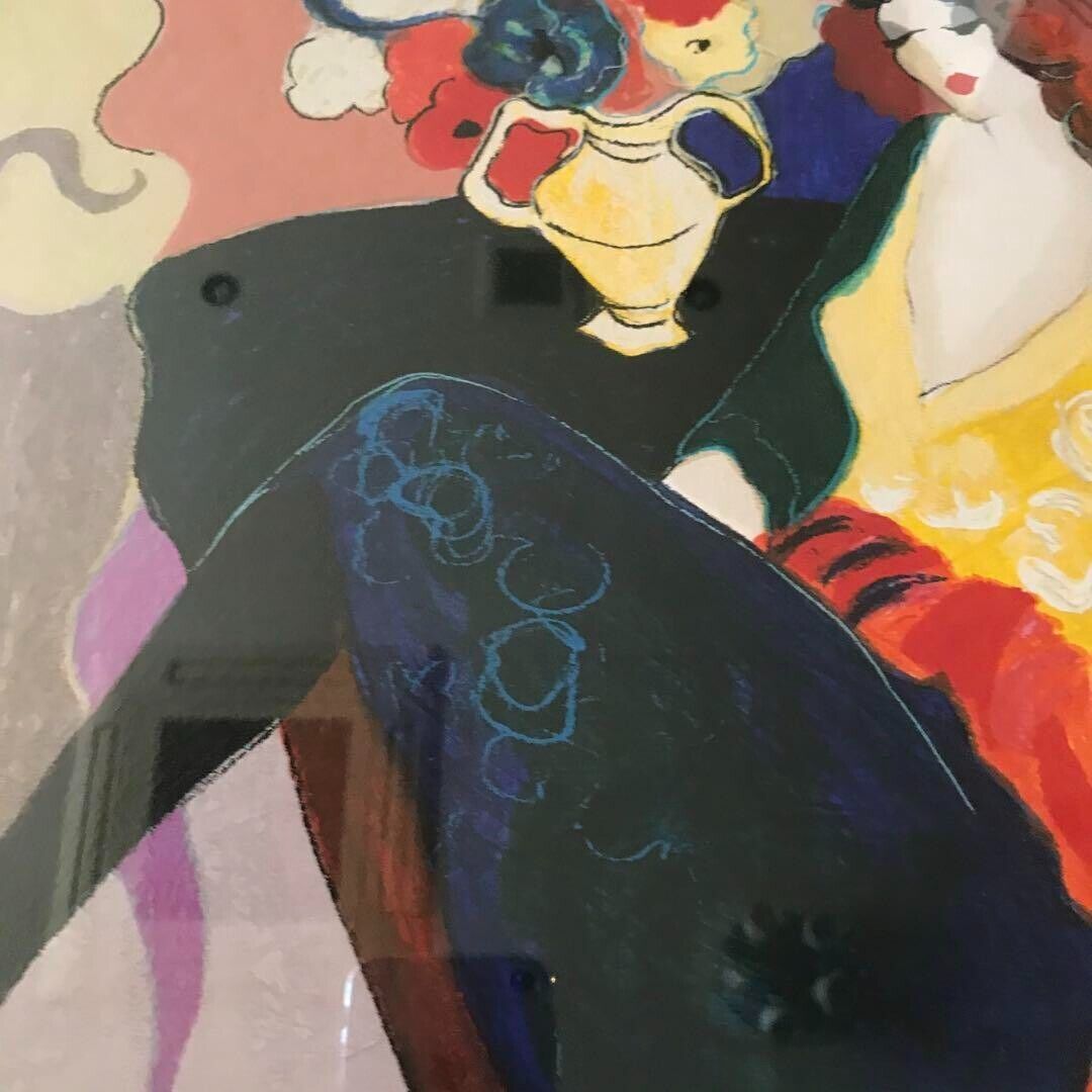 Itzchak Tarkay (Israel) Original Lithograph Print