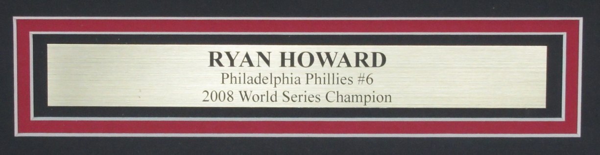 Ryan Howard Philadelphia Phillies Autographed