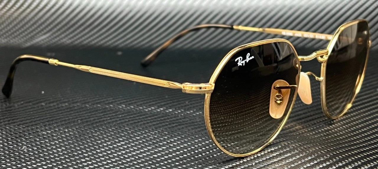 Ray Ban Rb3565 001 51 Gold Round 53 Mm Unisex