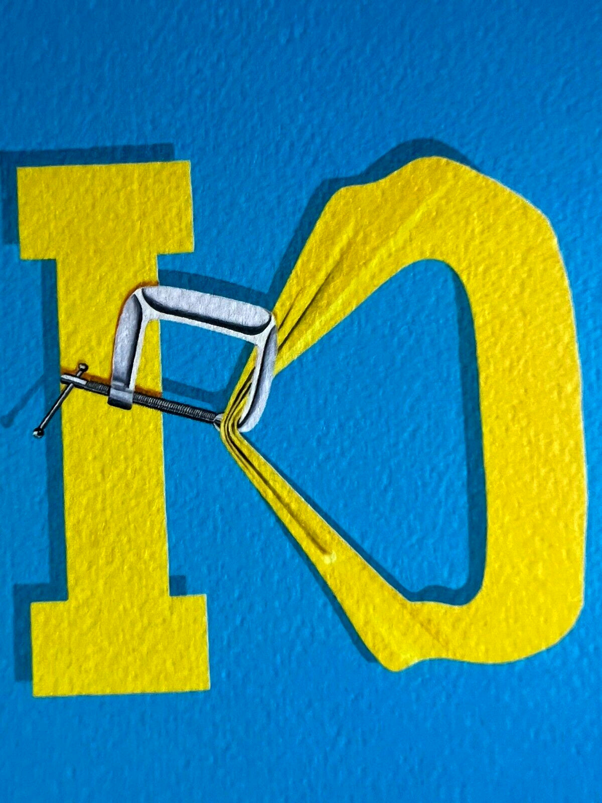 Ed Ruscha Lithograph Coa Signed Op Numbered In Pencil Certified