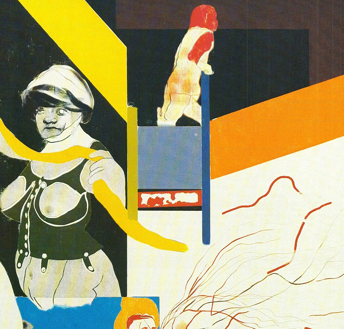 R.B. Kitaj The Ohio Gang " Offset Lithograph