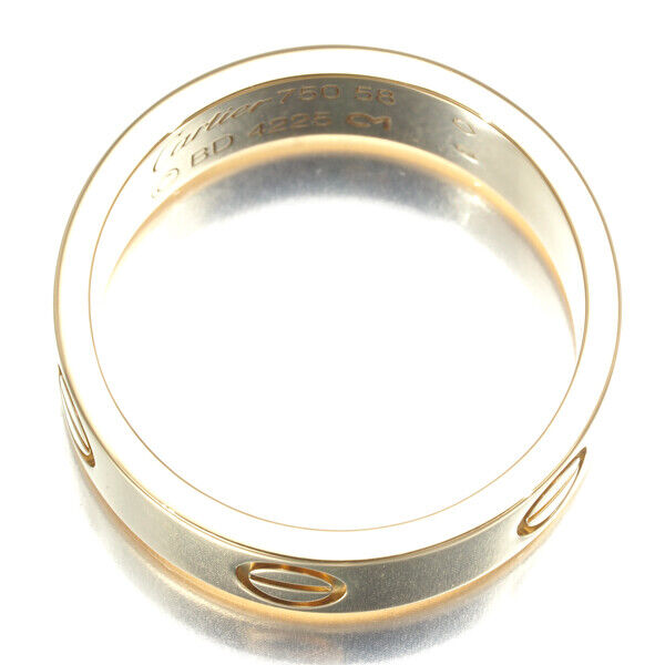 Cartier Ring Love Eu58 18K 750 Yellow Gold