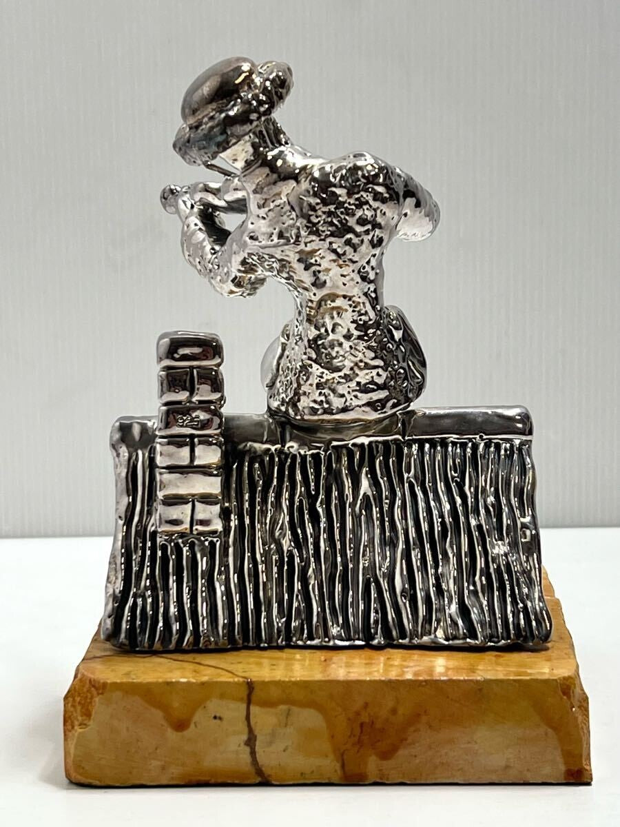 Ben Zion 925 Sterling Silver Sculpture -