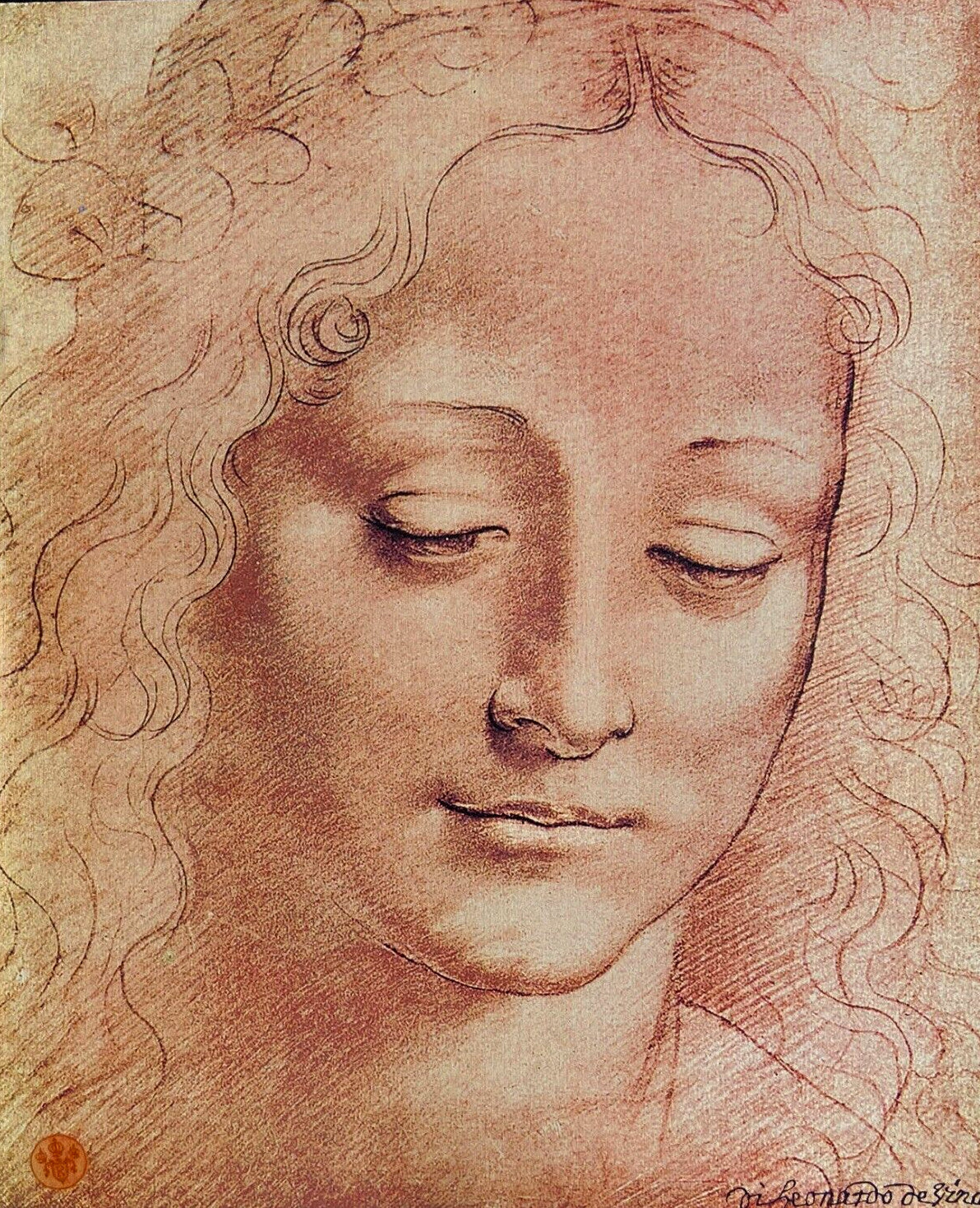 Leonardo Da Vinci Lithograph Coa Signed Numbered