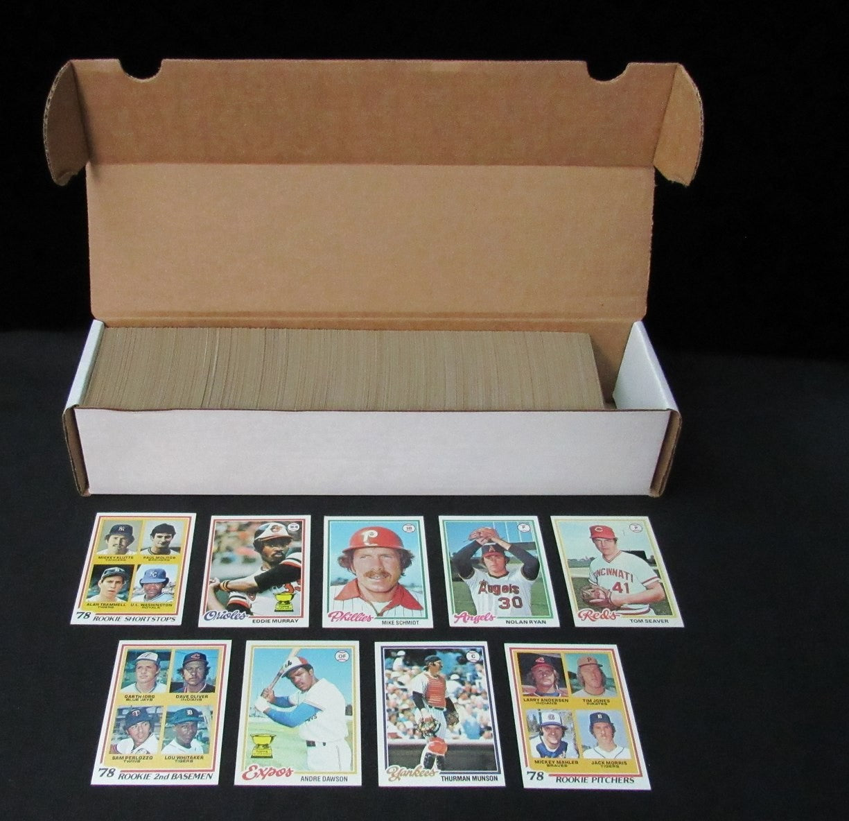 1978 Topps Baseball Complete Set (726) Murray Rc,