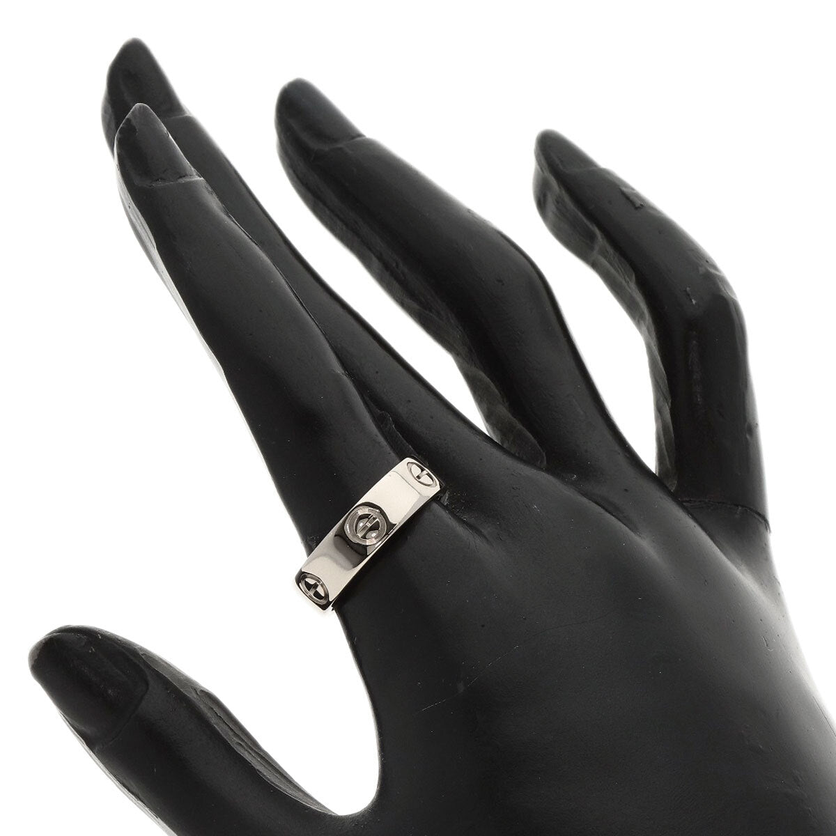 Cartier Ring Love Ring #55 K18 White Gold