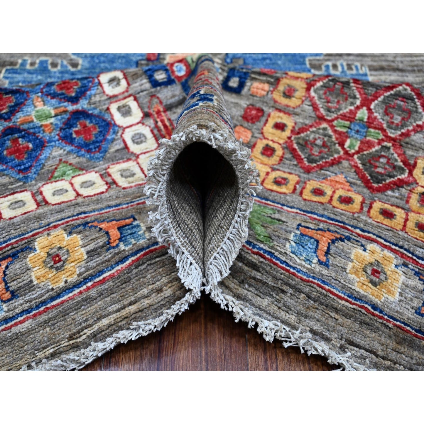 10'X14' Gray Mahal Large Elements All Over Aryana Collection Oriental Rug