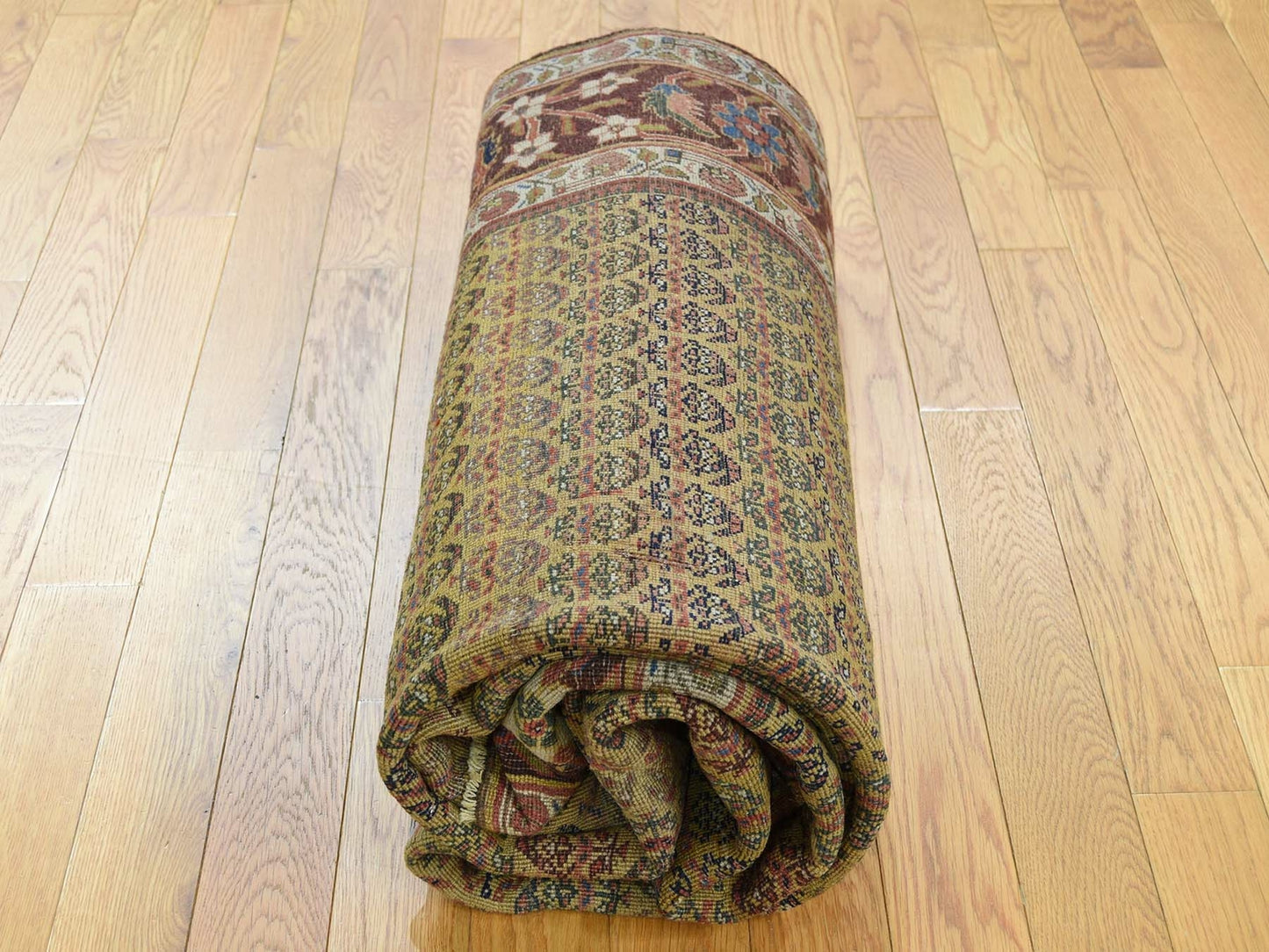 5'1"X9'10" Antique Farsian Bejar Exc Cond Wide Runner Oriental Rug