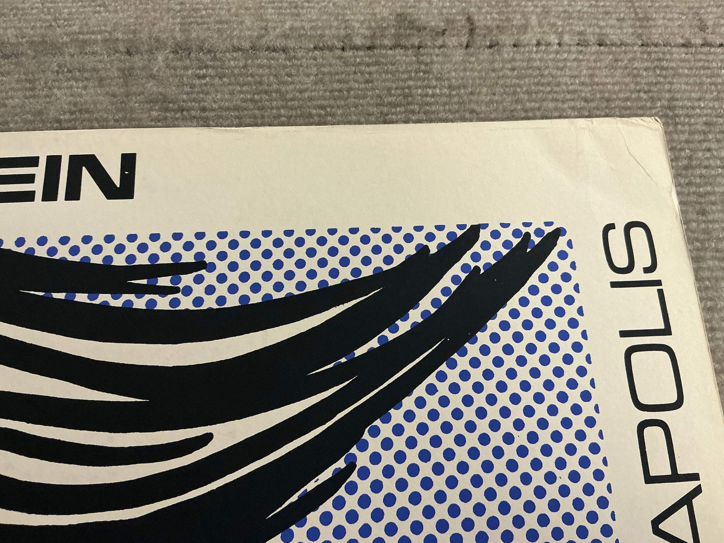 Roy Lichtenstein Brushstrokes At Pasadena Art Museum " Serigraph Po