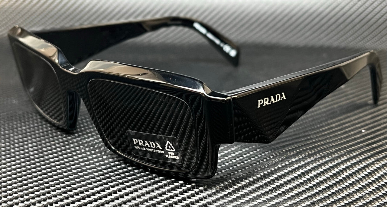 PRADA PR 27ZS 16K08Z Black Dark Grey Men's 54 mm