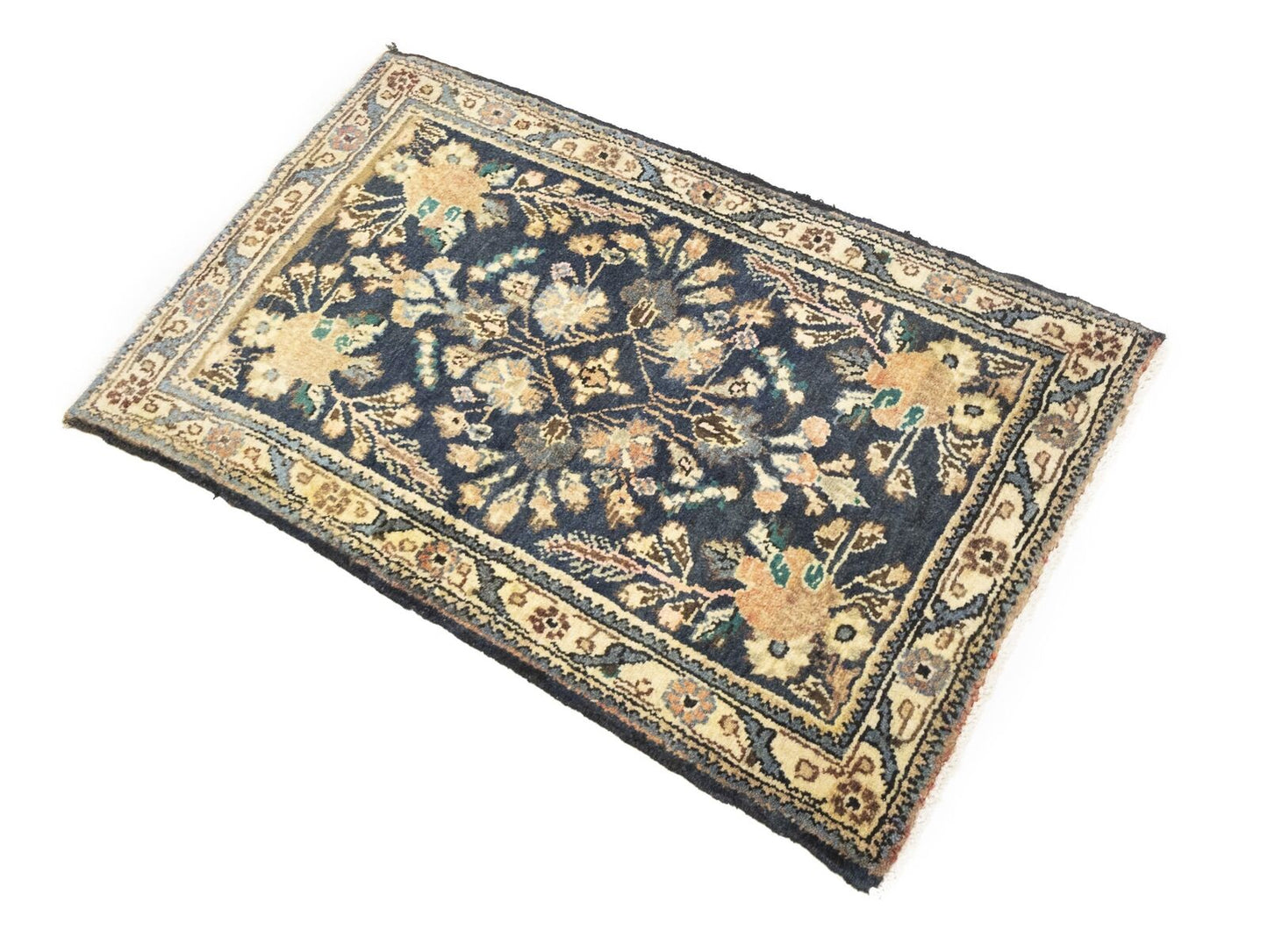Handmade Vintage Tribal Oriental Rug Farmho