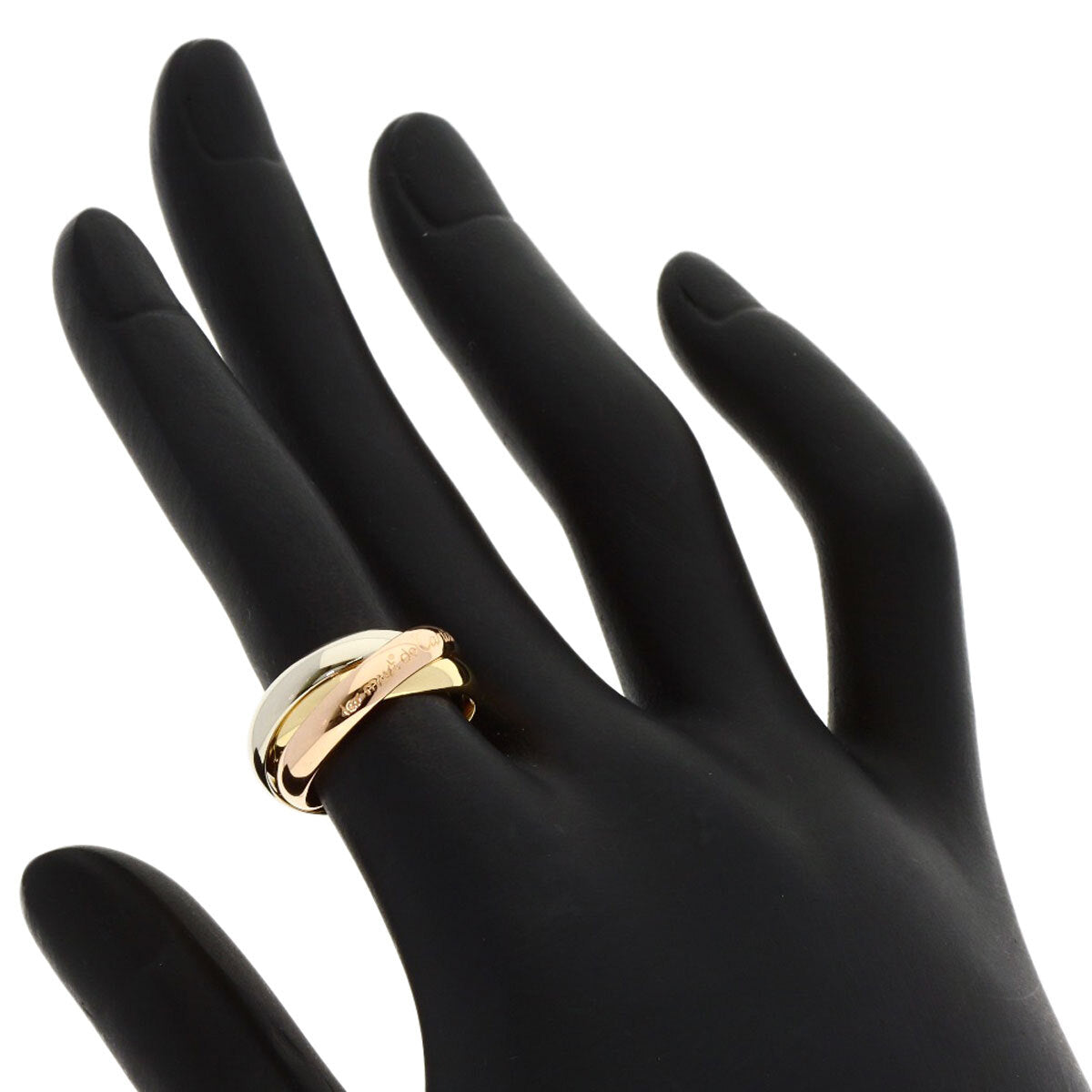 Cartier Trinity #49 Ring K18 Yellow Gold 18K Pink