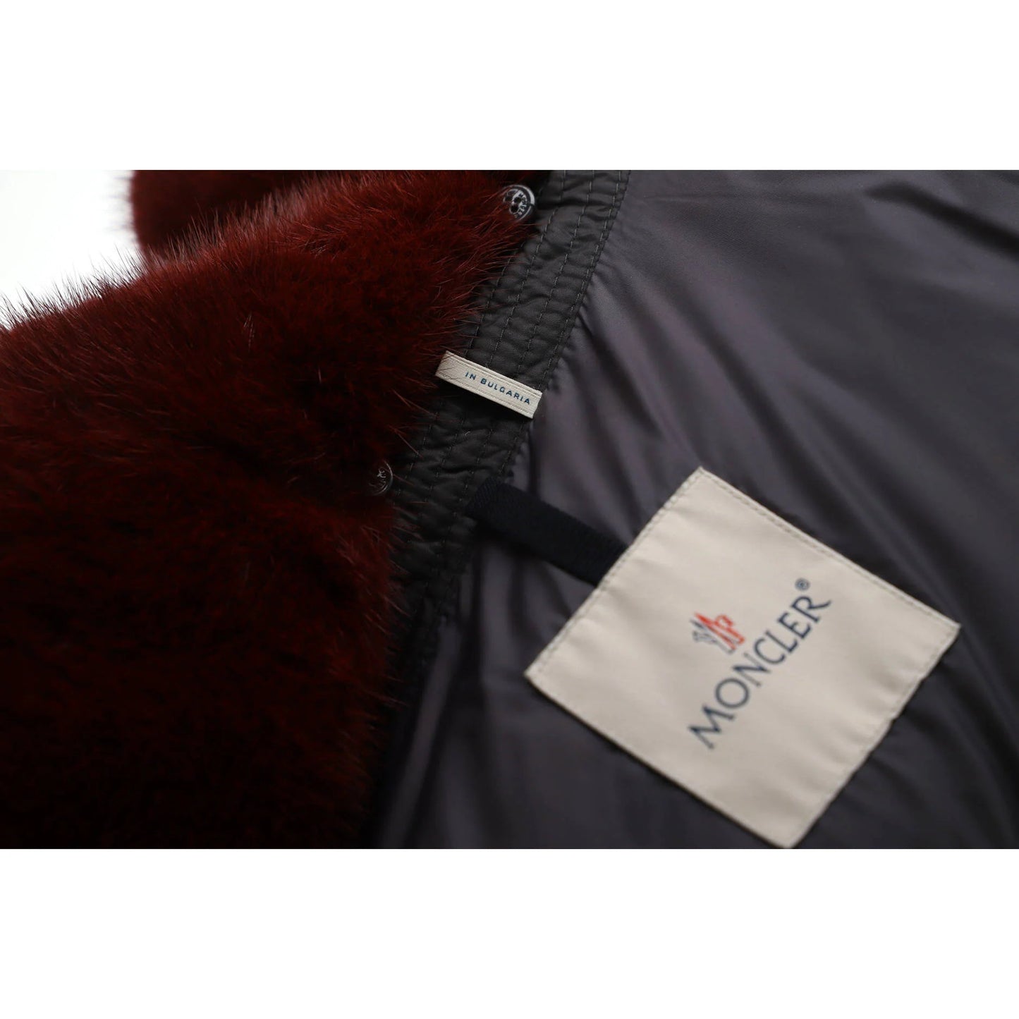 Moncler Women'S Indis Puffer Coat Polyamide With Down And Fur