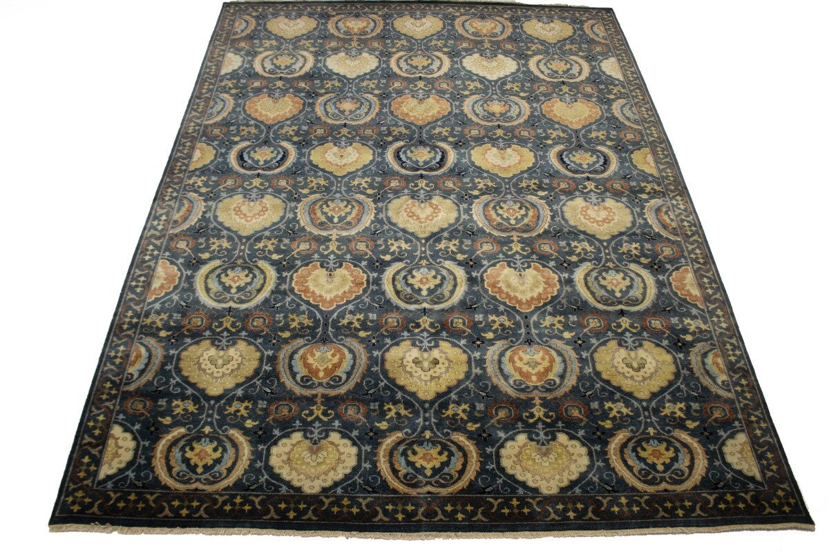 Handmade Osh Chobi Peshawar Oriental Rug Floral
