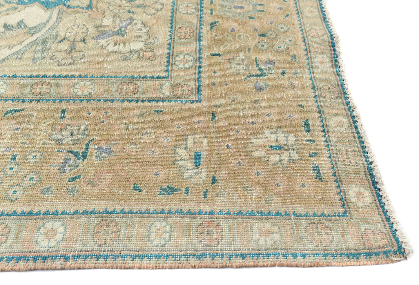 Extra Large Antique Distressed Vintage Oriental