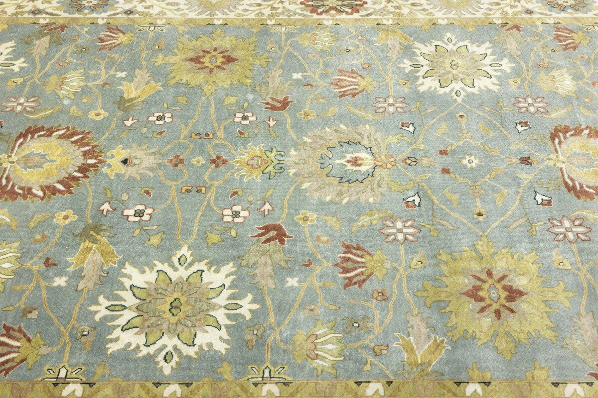 9X12 Ft Osh Chobi Peshawar Oriental Rug Floral