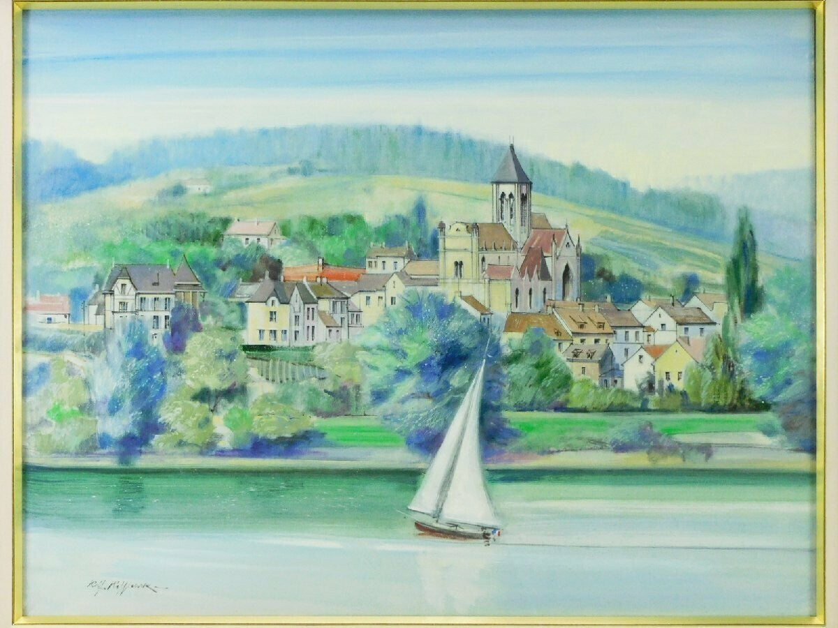 Rolf Rafflewski (De 1943-) Original Painting Oil