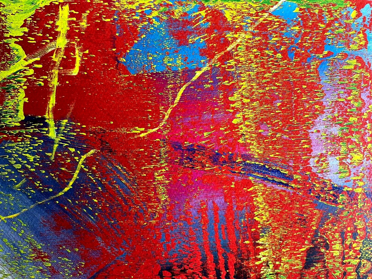 Gerhard Richter Lithograph Coa Signed (Hand Numbered) 180 Exe