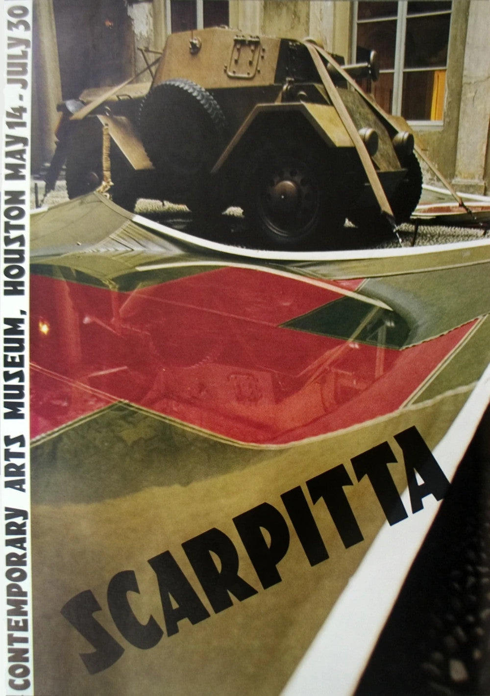 Salvatorre Scarpitta Contemporary Arts Museum " Poster Modernism Gr