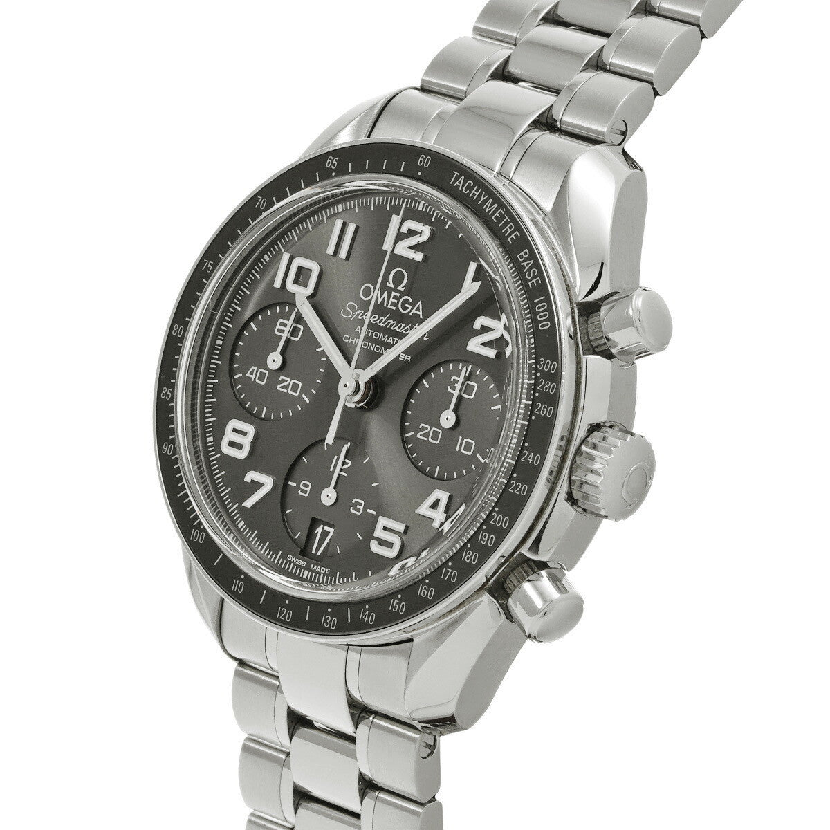 Omega Speedmaster Date 324.30.38.40.06.001 Gray Men'S Used Watch #2117