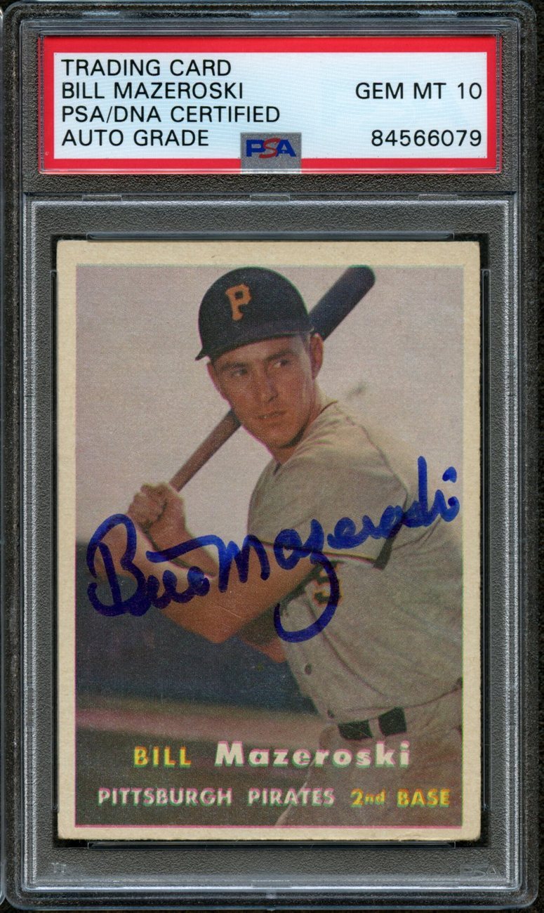 1957 Topps Bill Mazeroski #24 Rookie Card