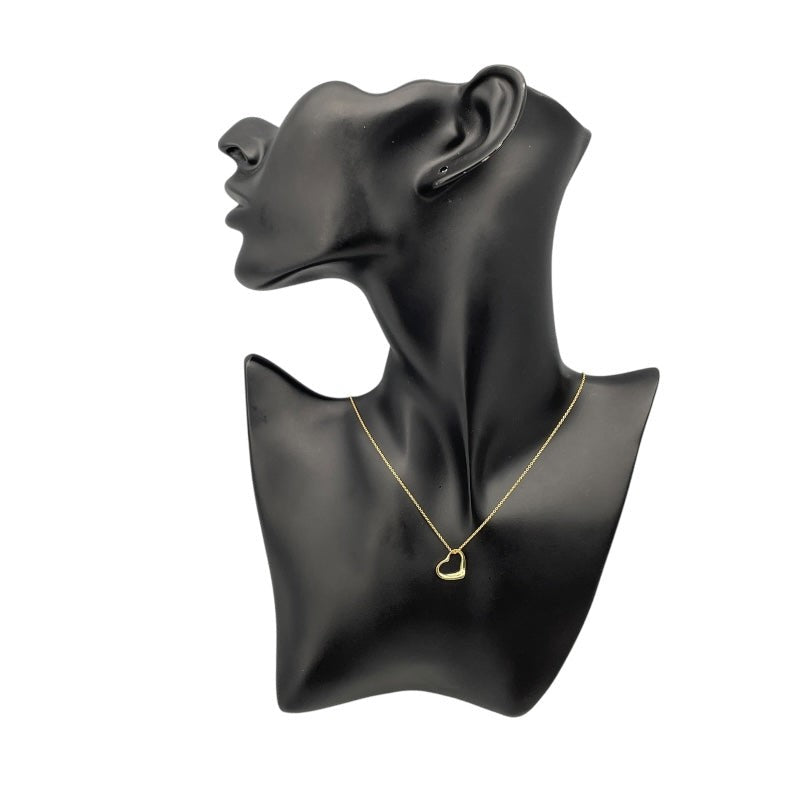 Tiffany & Co. Open Heart Necklace Gold 750