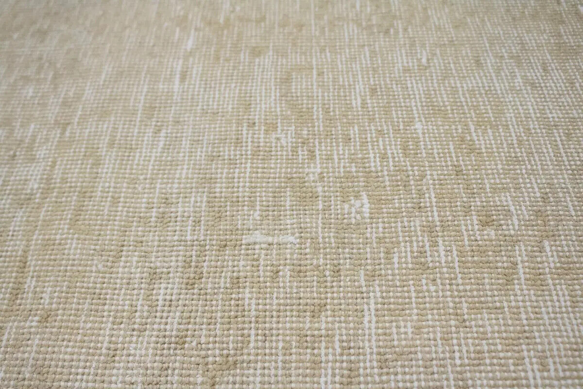 Hand-Knotted Antique Oriental Runner Rug Muted