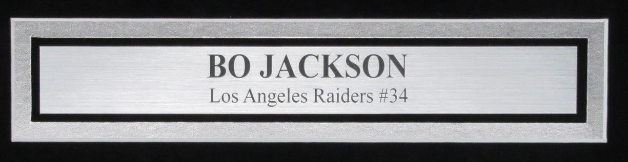 Bo Jackson Signed/Auto 16X20 Photo Los Angeles Raiders Framed Beckett 192366