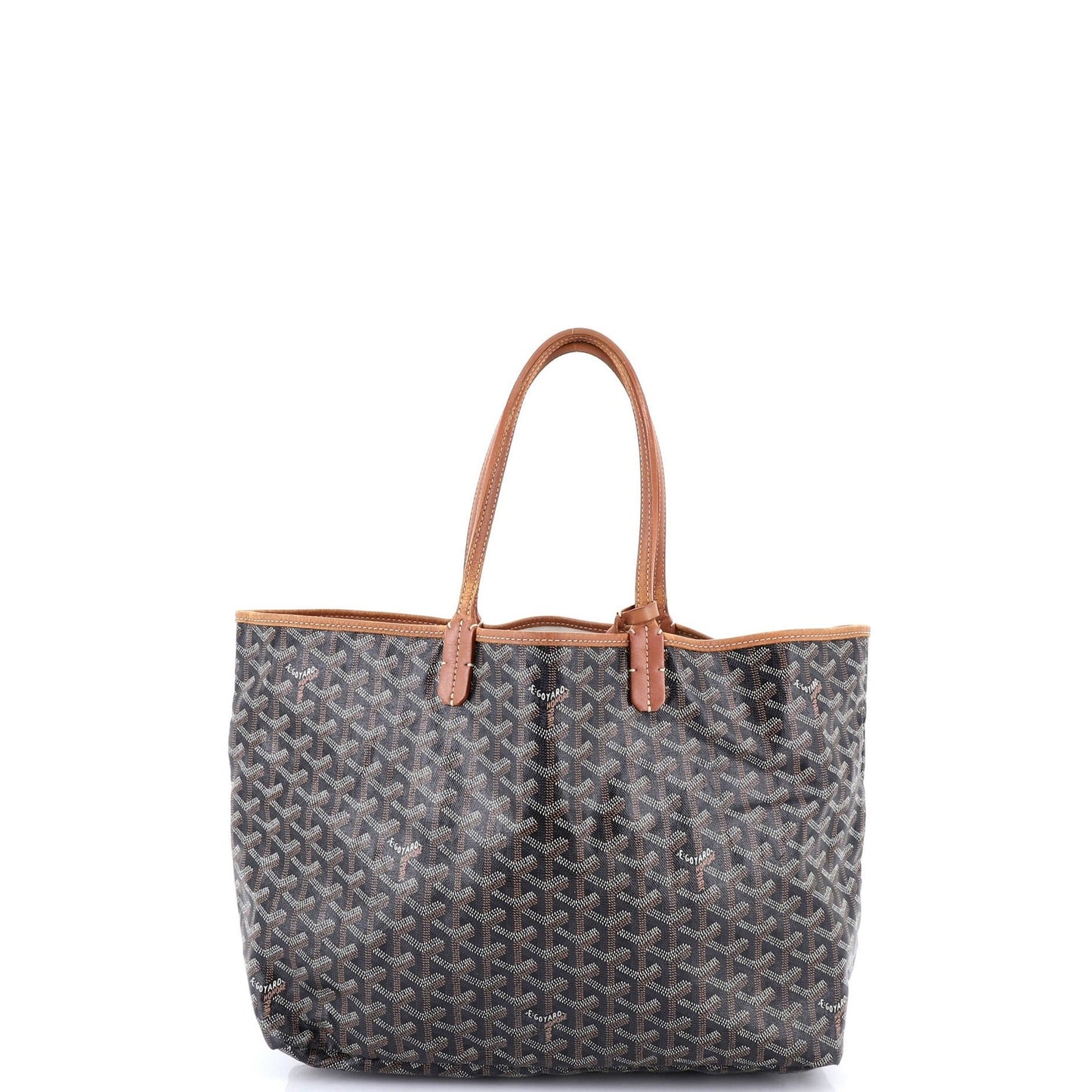 Goyard Saint Louis Tote Coated Canvas Pm