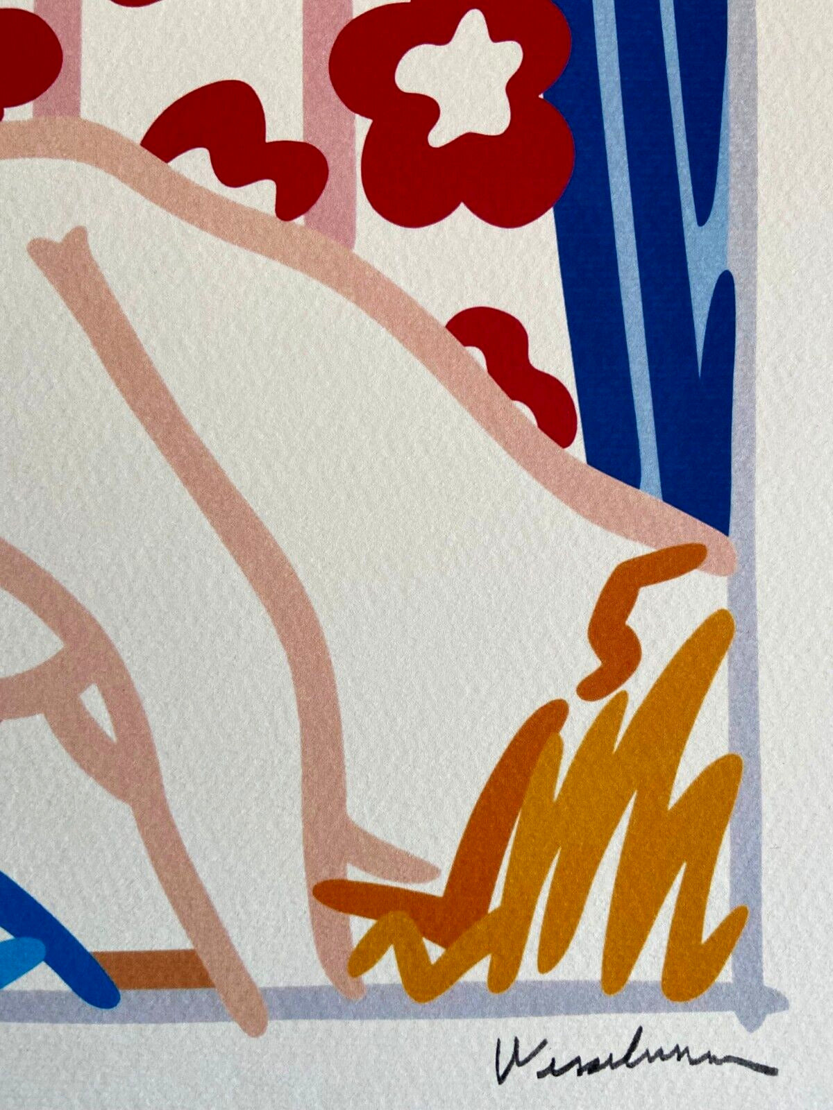 Tom Wesselmann Lithograph Coa Original Signed