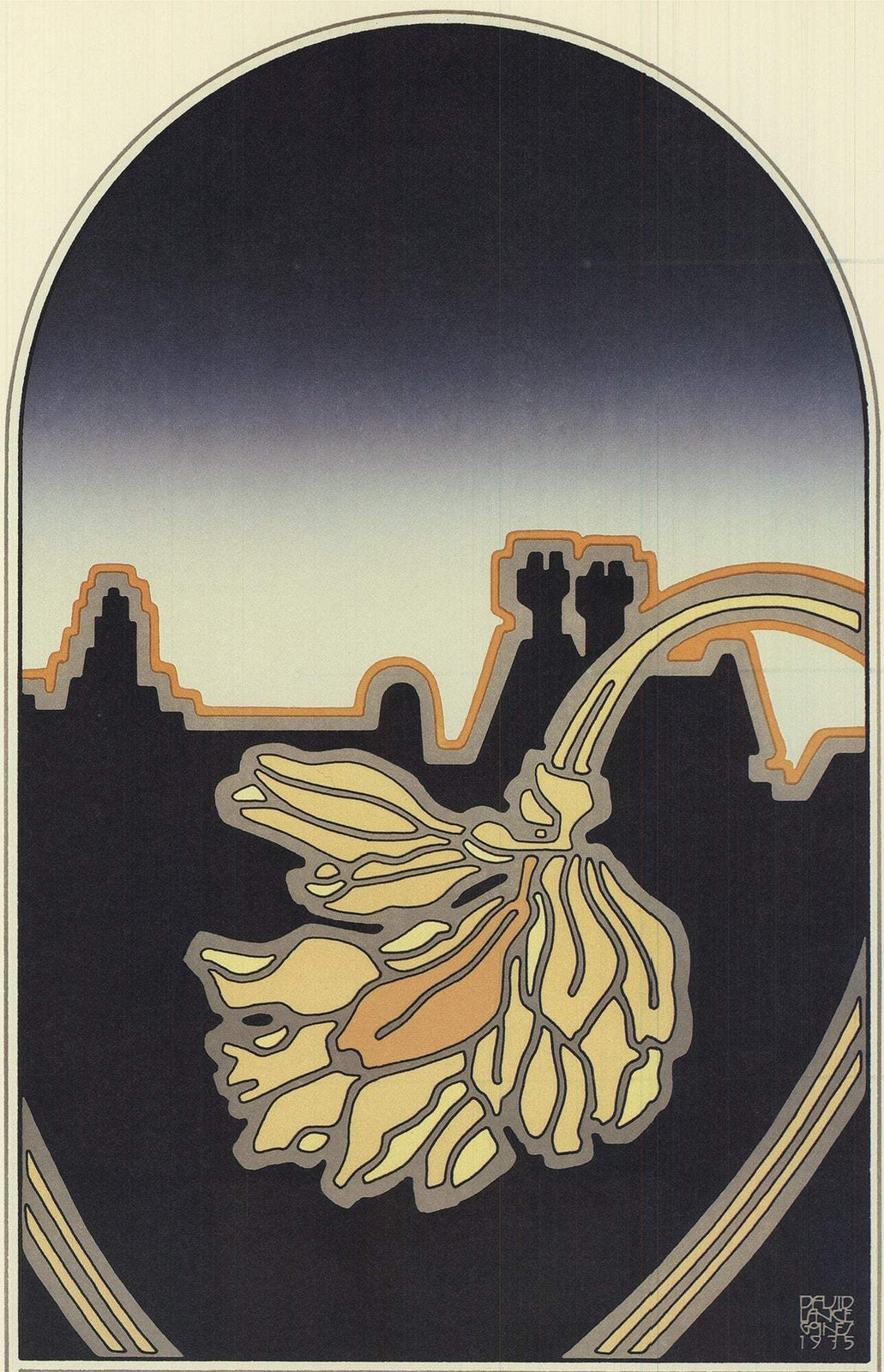 David Lance Goines Pandora'S Box " Offset Lithograph Contempo