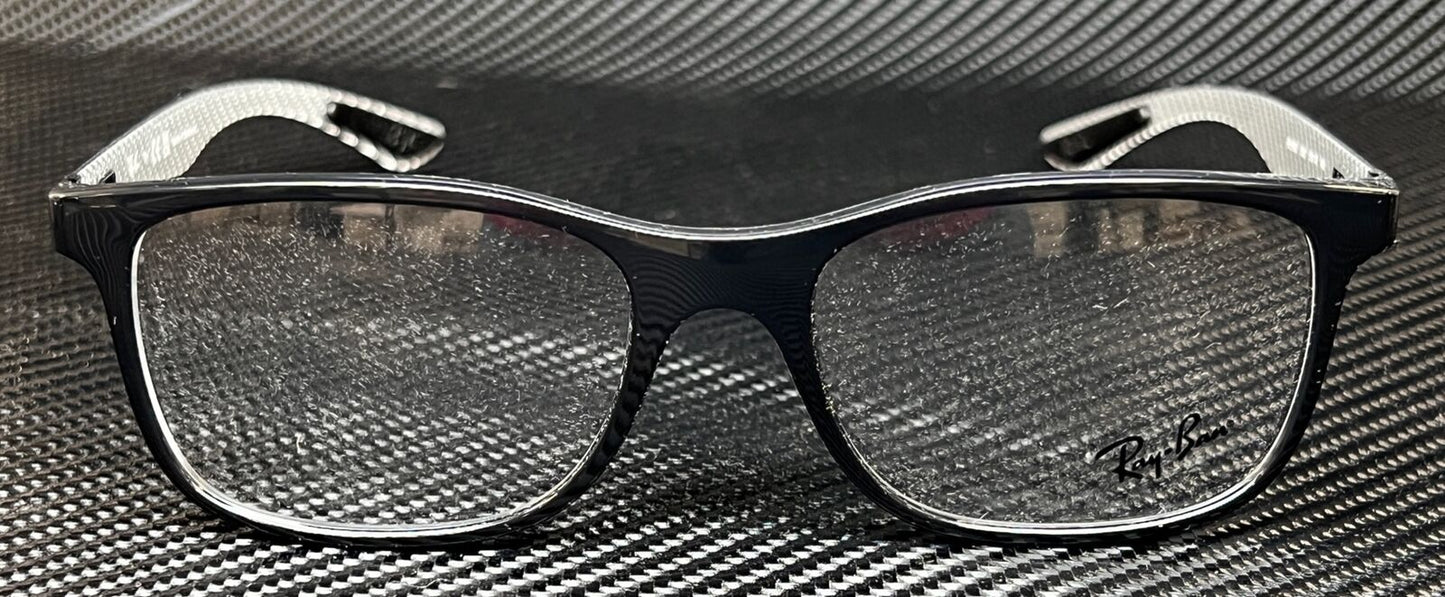 Ray Ban Rx8903 5681 Black Square 55 Mm Men'S