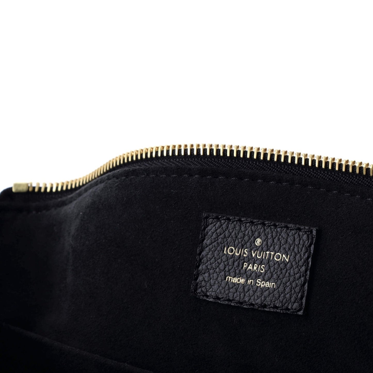 Louis Vuitton Petit Palais Handbag Bicolor Monogram Empreinte Giant