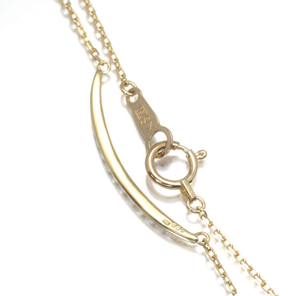 Diamond 0.09Ct Necklace 18K 750 Yellow Gold