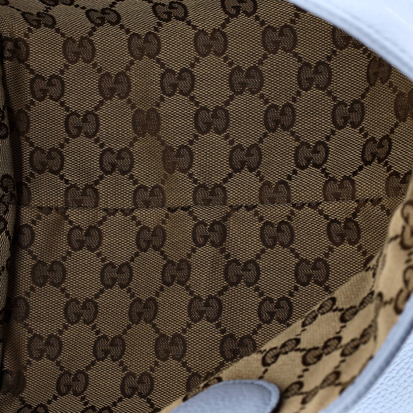 Gucci Reversible Totissima Shopping Tote Leather And Gg Canvas Small