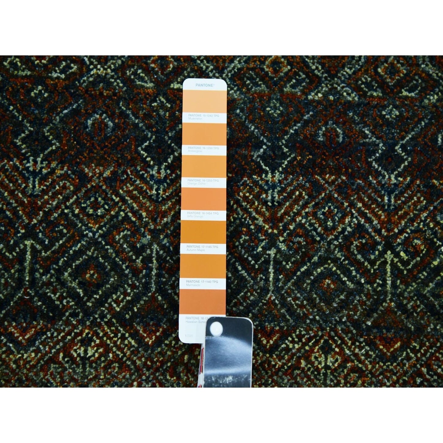 9'10"X9'10" Brown Hand Knotted Kohinoor Herrita Design Wool Round Rug
