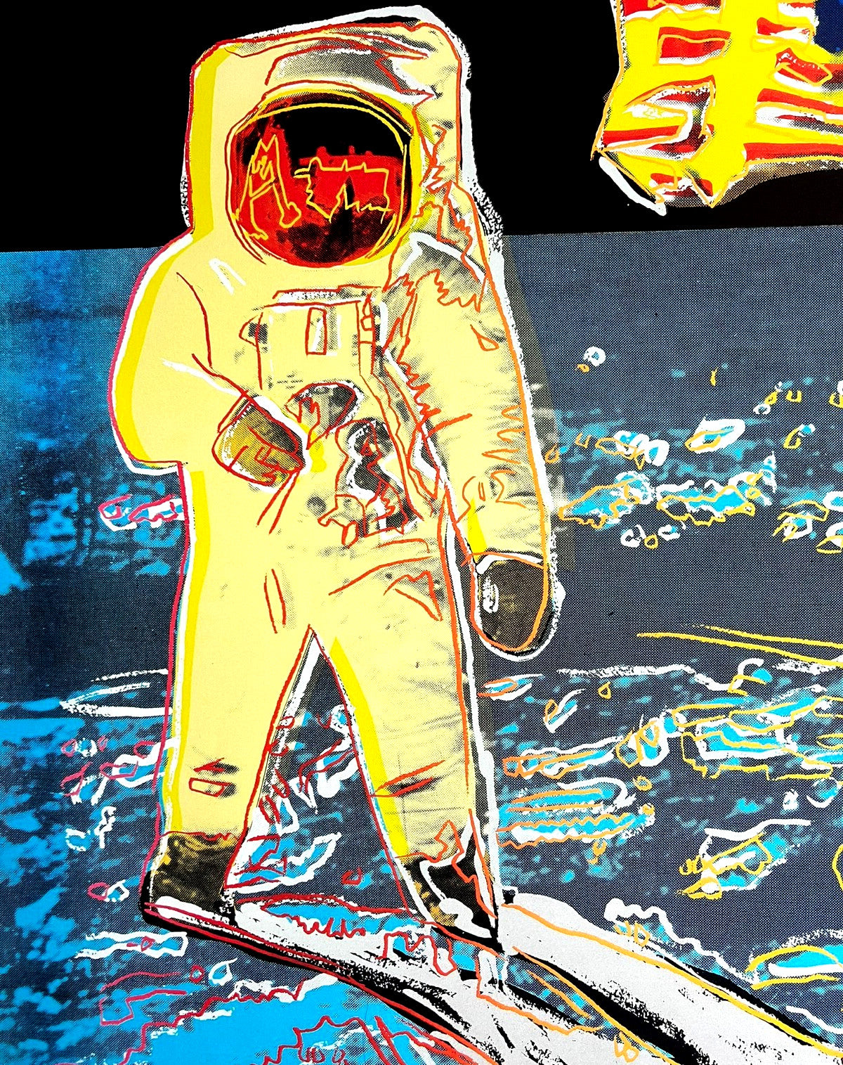 Andy Warhol "Moonwalk" Hand Signed Coa