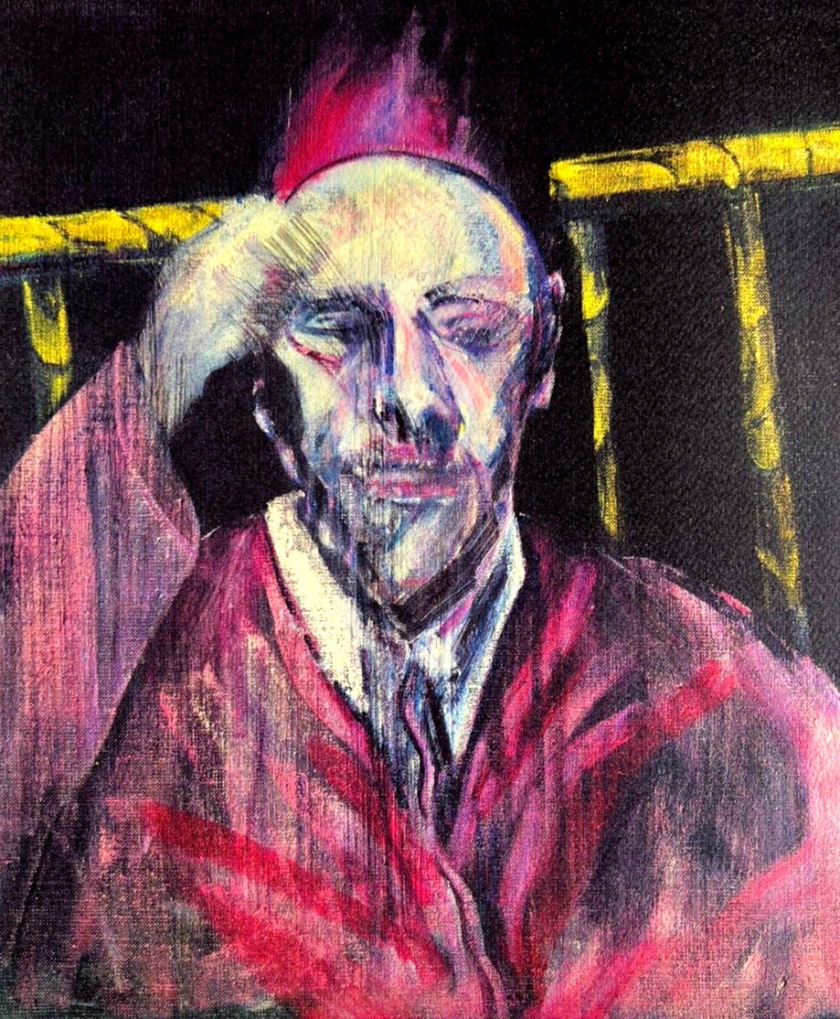 Francis Bacon Lithograph Coa Signed Pen Numbered