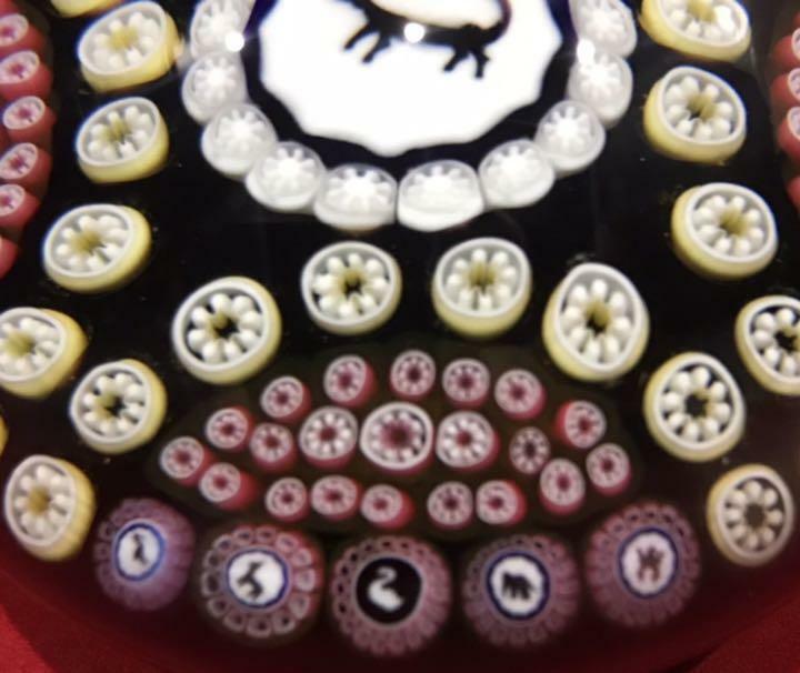 Baccarat Millefiori Paperweight 1978 Multiple