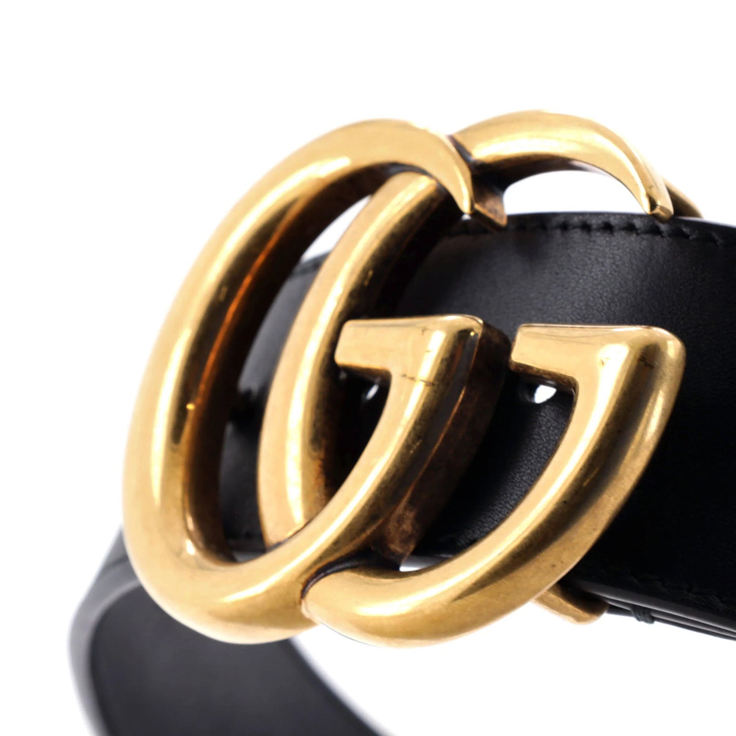 Gucci Gg Marmont Belt Leather Wide
