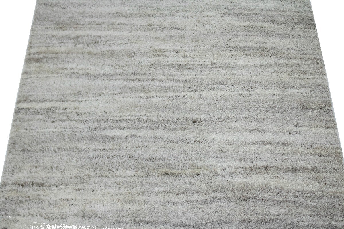 Handmade Contemporary Rug Modern Plush Oriental