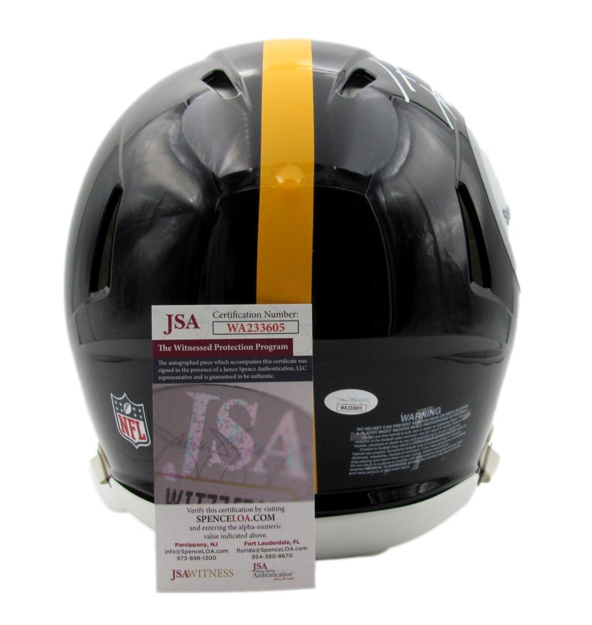 T.J. Watt Autographed Full Size Speed Authentic