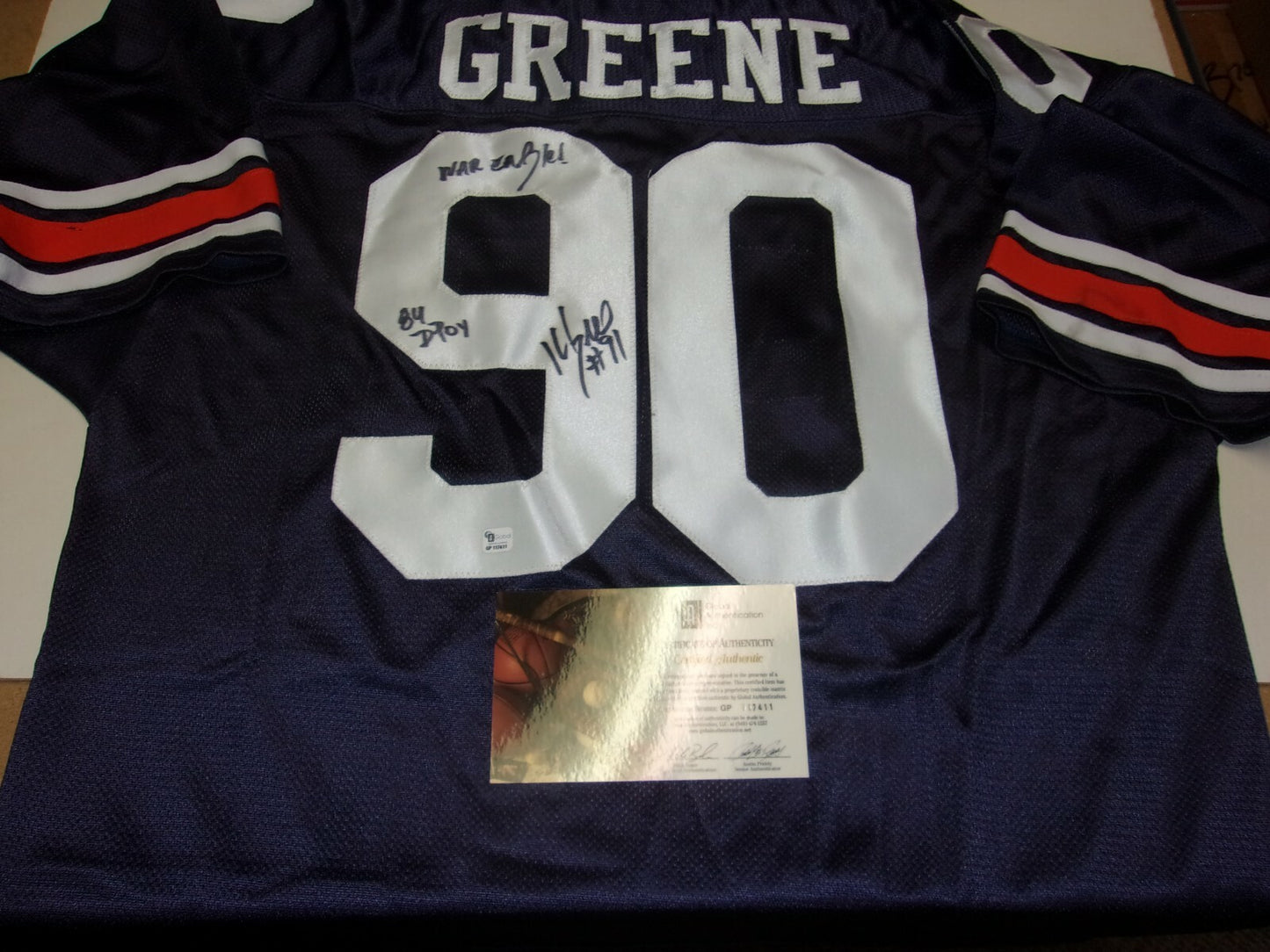 Kevin Greene Auburn Tigers,49Ers,Panthers 1984