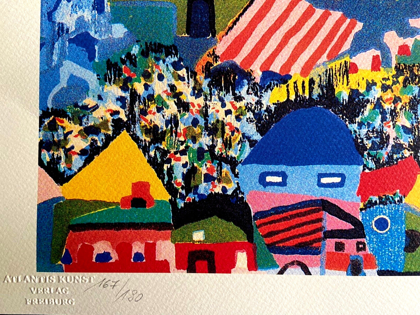 Henry Miller Lithograph Numbered Stamped