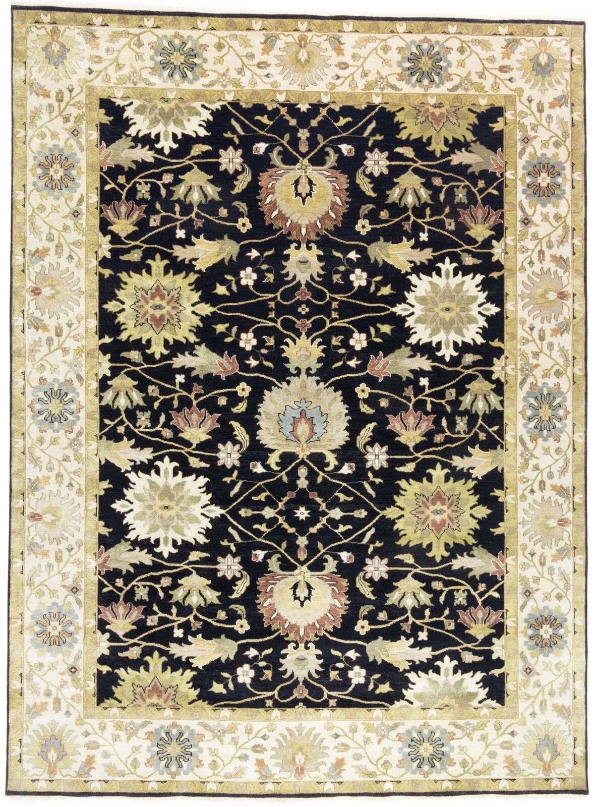 9X12 Ft Handmade Osh Chobi Peshawar Oriental Rug