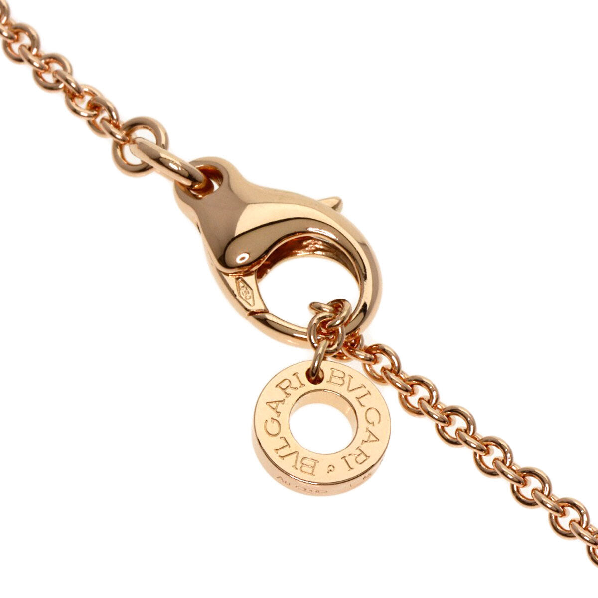 BVLGARI Necklace B.zero1 Black Ceramic K18 Pink