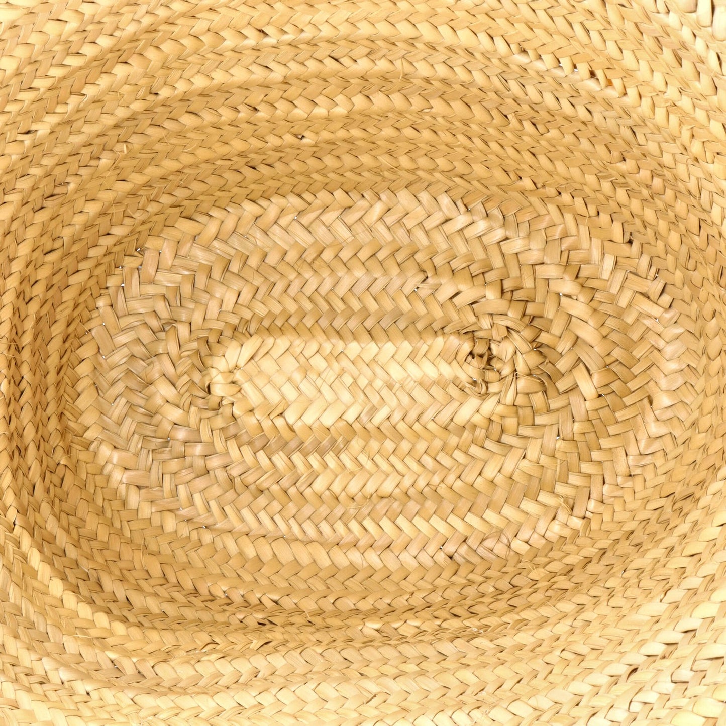 Celine Triomphe Basket Shoulder Bag Raffia With Leather Large