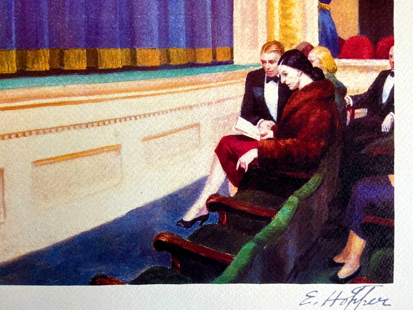 Edward Hopper Lithograph Hand Numbered Signed